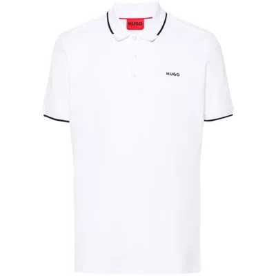 Hugo Boss White Sweaters In White Black