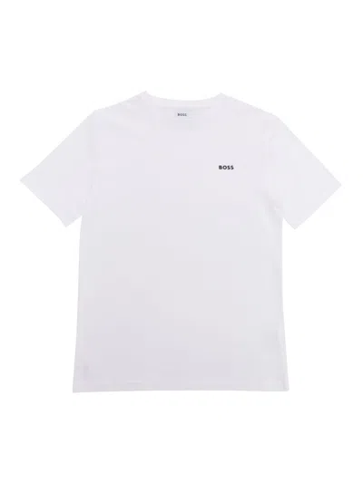 Hugo Boss Kids' White T-shirt
