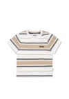 Hugo Boss White T-shirt For Baby Boy With Logo In White