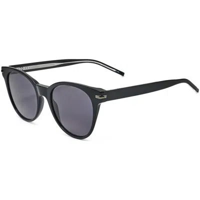 Hugo Boss Women's 53 Mm Grey Sunglasses In Black