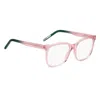 Hugo Boss Women's Acetate Optical Eyeglass Frames In Pink In Pink