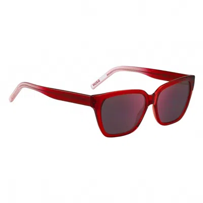 Hugo Boss Women's Acetate Sunglasses In Red
