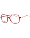 Hugo Boss Women's Boss 1525 51mm Optical Frames In Red