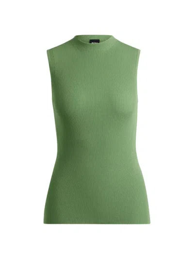 Hugo Boss Women's Business Top In Green