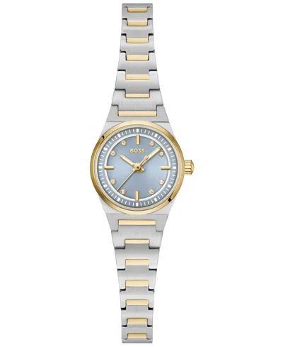 Hugo Boss Women's Candor Quartz Two-tone Stainless Steel Watch 20mm In Multi