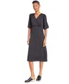 Hugo Boss Women's Destina Surplice A-line Dress In Black