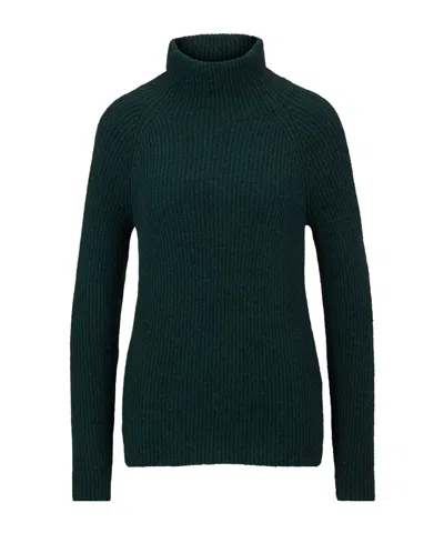 Hugo Boss Women's Falodan Crew Sweatshirt In Black