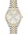 Hugo Boss Women's Graceful Quartz Basic Two-tone Stainless Steel Watch 36mm In Two-tone
