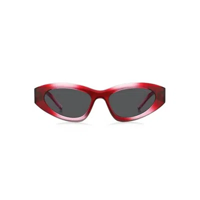 Hugo Boss Women's Injected Sunglasses In Multicolor In Red