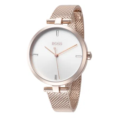 Hugo Boss Women's Majesty 32mm Quartz Watch In Gold