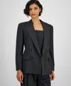 Hugo Boss Regular-fit Blazer In Pinstripe Stretch Material In Open Misc