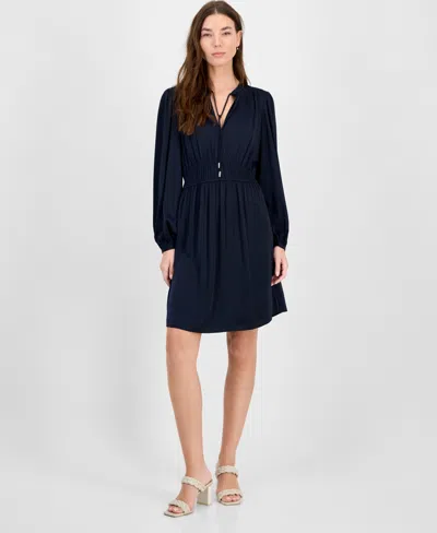 Hugo Boss Women's Ruched-waist Satin Minidress