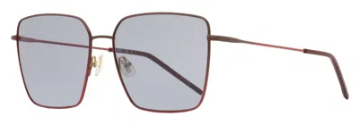 Hugo Boss Women's Square Sunglasses B1333s 7w5ir Burgundy Gradient 59mm In Multi