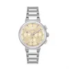Hugo Boss Women's Stainless Steel Quartz Watch In Silver / Golden In Multi