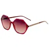 Hugo Boss Women's Sunglasses In Red