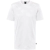 Hugo Boss Women Tiburt 355 100-white Jacquard Logo Short Sleeve Cotton T-shirt In White