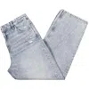Hugo Boss Womens Denim Distressed Wide Leg Jeans In Multi