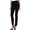 Hugo Boss Womens Solid Viscose Skinny Pants In Black