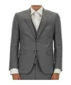 Hugo Boss Tailored Jacket Notch Lapel In Gray