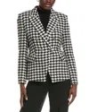 Hugo Boss Wool-blend Blazer In Black