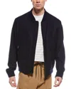Hugo Boss Wool-blend Jacket In Blue