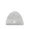 Hugo Boss Wool-cashmere Beanie Hat With Double B Monogram In Brown
