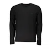 Hugo Boss Black Wool Men Sweater In Black