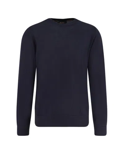 HUGO BOSS WOOL, SILK AND CASHMERE SWEATER