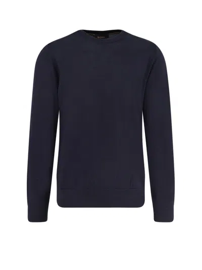 HUGO BOSS WOOL, SILK AND CASHMERE SWEATER