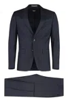 Hugo Boss Wool Suit In Blue