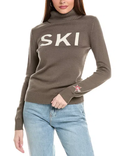 Hugo Boss Wool Sweater In Brown