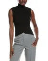 Hugo Boss Wool Sweatervest In Black