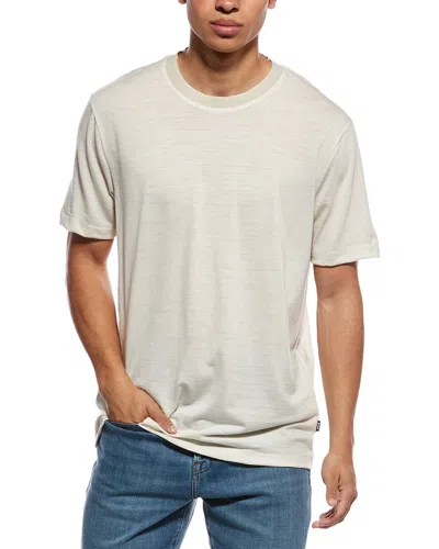 Hugo Boss Wool Thompson T-shirt In White