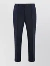 Hugo Boss Slim-fit Trousers In Virgin Wool With Stretch