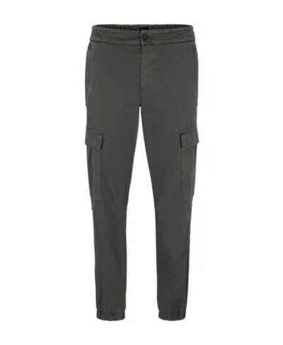 Hugo Boss Work Casual Pants In Black