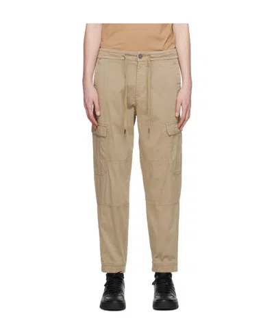 Hugo Boss Work Casual Pants In Nude