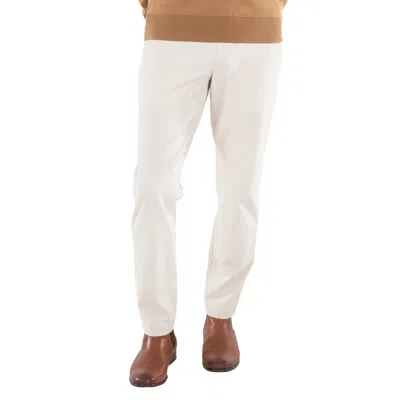 Hugo Boss Wrinkle-resistant Modern-fit Trouser In White