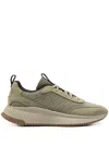Hugo Boss X Acbc Speckled-effect Sneakers In 绿色