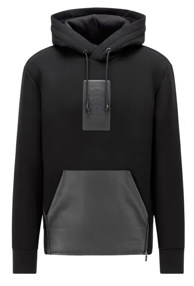 Pre-owned Hugo Boss X Ajbxng Joshua Sweater Sweatshirt Jumper Hoodie Jacket L In Black