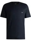 Hugo Boss X Aston Martin Logo Appliqué T-shirt In Blue