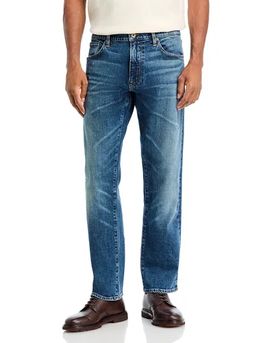 Hugo Boss X Beckham Classic Fit Jeans In Navy In Blue
