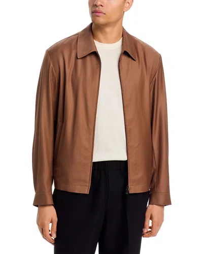 Hugo Boss X Beckham Wing Jacket In Brown