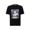 Hugo Boss Boss X Bruce Lee Gender-neutral T-shirt With Photo Artwork In Black