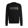 Hugo Boss X Creation Of The Gods Sweatshirt With Special Logo In Black