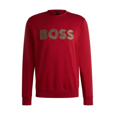 Hugo Boss X Creation Of The Gods Sweatshirt With Special Logo In Red
