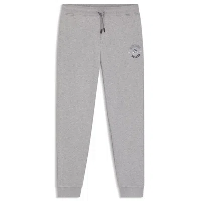 Hugo Boss X Dallas Cowboys Tracksuit Bottoms With Alternative Logo In Gray