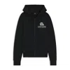 Hugo Boss X Dallas Cowboys Zip-up Hoodie With Alternative Logo In Black