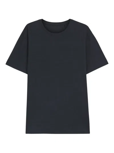 Hugo Boss Beckham X Boss T-shirt In Soft Linen In Black
