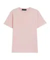 Hugo Boss X David Beckham Crew-neck T-shirt In Pink