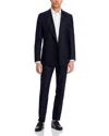 Hugo Boss X David Beckham Double Breasted Wool Suit In Blue